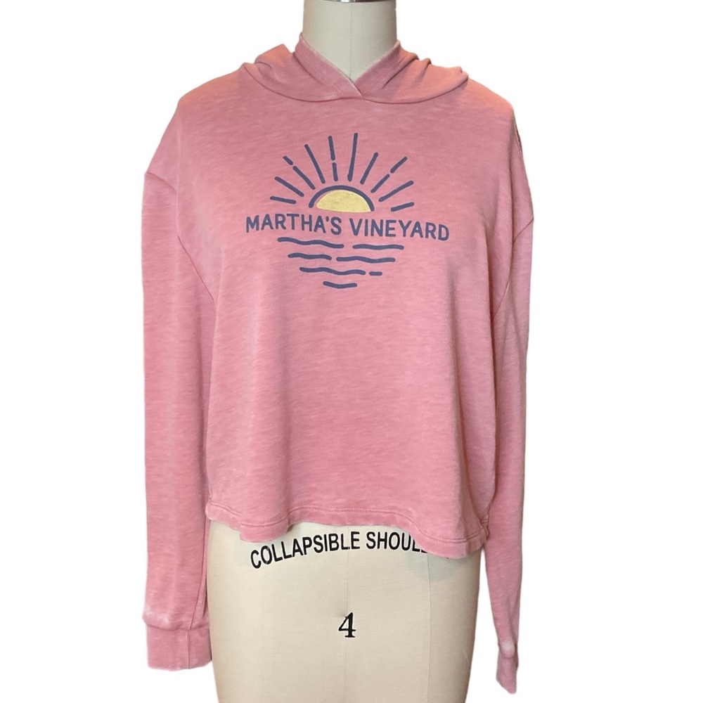 Martha’s Vineyard cropped sweatshirt hoodie Size Medium